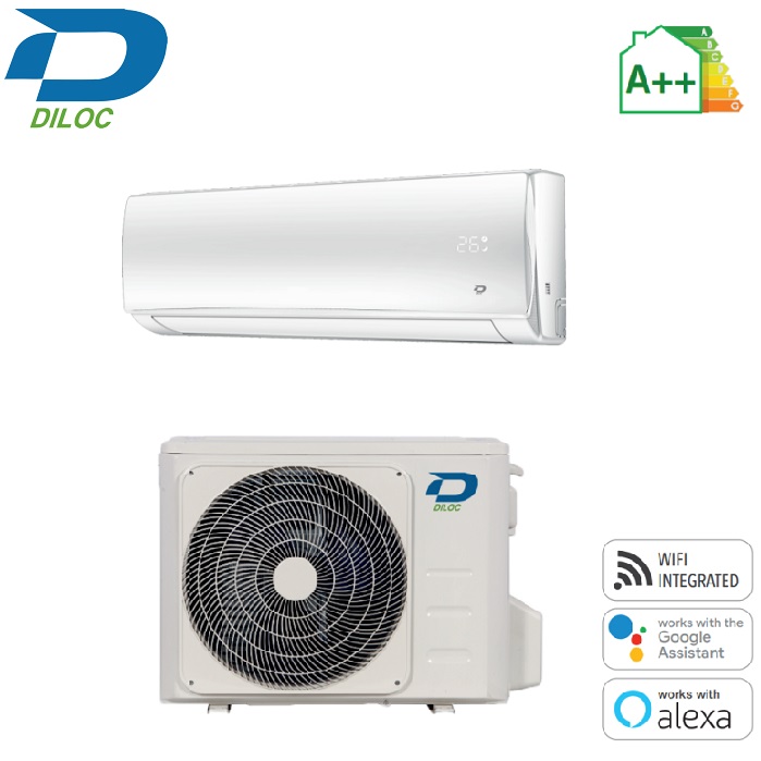 Climatizzatore Condizionatore Diloc Inverter Serie Oasi R Btu Cod D Oasi Wi Fi